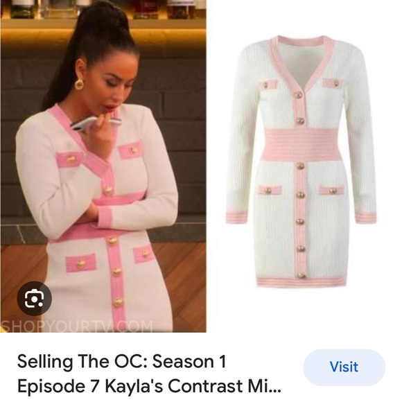 Alisha Dress by Glambae Fashion - Picture 3 of 5